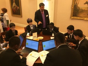 The Duke of York hosts Young Coders at Buckingham Palace!